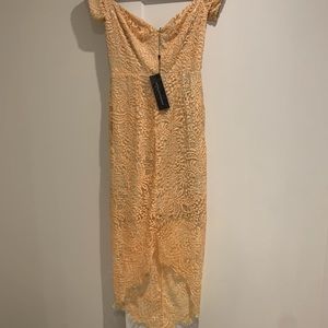 off the shoulder dress